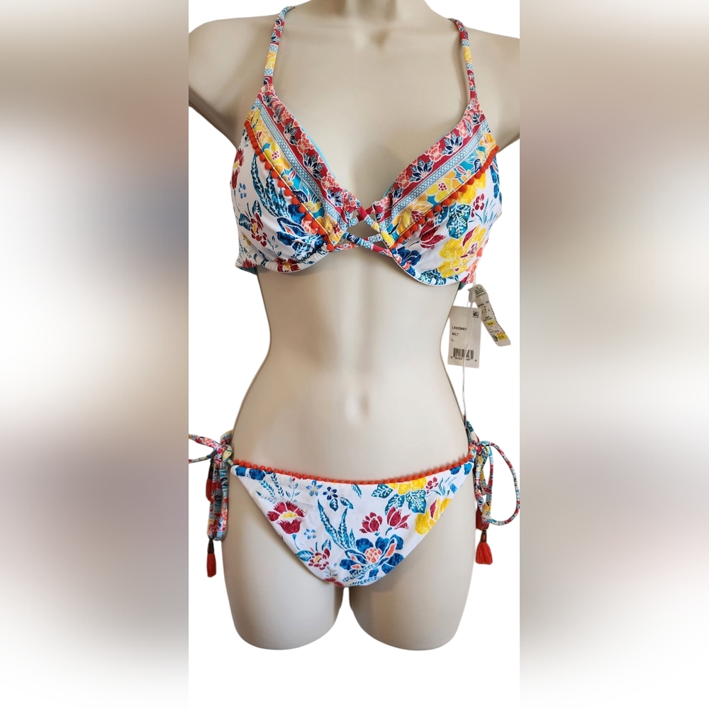 Lucky Brand reversible bikini